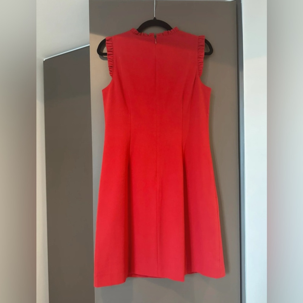 J Crew Factory Ruffleneck Dress - Picture 2 of 2